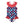 Girls Red, white & blue  Popsicle 1 - pc Swimsuit on a white background, front UPF 50+ - Millieloveslily.com