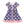 Kids Blue Iris Apple Flowers Button-Up A-Line Dress - Millieloveslily.com
