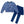 Kids Blue Watercolor Leopard Velour Sweatshirt & Navy Skirted Leggings - Millieloveslily.com