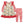 Kids Cream Gingerbread Christmas Angel-Sleeve Dress & Stripe Leggings - Millieloveslily.com