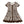 Kids Cream Simply Leopard Button-Up A-Line Dress - Millieloveslily.com