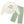 Kids Cream Velour Sweatshirt & Sage Dot Wide-Leg Pants - Millieloveslily.com