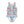 Kids Ice Blue Cherries Ruffle Front 1 - PC Swimsuit - Millieloveslily.com