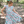 Kids Jade Meadow Flower Angel - Sleeve Dress, outside in a wooded area, front- Millieloveslily.com