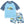 kids-Light Blue Shark themed Short - Sleeve Rashguard Set - Millieloveslily.com