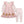 Kids Pink Teddy Bear & Bows Angel-Sleeve Dress & Stripe Leggings - Millieloveslily.com
