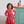 Kids Red Christmas Holly Patch Pocket Long Sleeve A-Line Dress - Millieloveslily.com