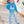 Kids Turquoise Penguins Velour Sweatshirt & Flare Leggings - Millieloveslily.com