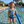 Kids White Hawaiian Neon Ruffle Front 1 - PC Swimsuit - Millieloveslily.com