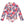 kids Coral May Flower Ruffle - Accent One - Piece Rashguard on a white background, front- Millieloveslily.com
