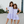Lilac Petals Floral Ruffle Square - Neck A - Line Dress - Millieloveslily.com