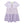 Lilac Stripe Petals Floral Tiered Button - Front Dress - Millieloveslily.com