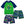 Millie Loves Lily Boys Navy & Green Water Turtle Rashguard Set, 3 - pcs, UPF 50+ - Millieloveslily.com