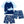 Millie Loves Lily Boys Navy Shark Rashguard Set, Big Boys, Size 8, 3 - pcs, UPF 50+ - Millieloveslily.com
