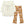 Millie Loves Lily Cream Ruffle Top & Floral Flared Legging Set, Big Girl - Millieloveslily.com