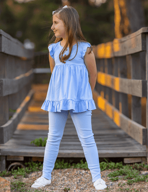 Millie Loves Lily Girls' 3 - Pack Ribbed Legging Set, Big Girls - Millieloveslily.com