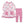 Millie Loves Lily Girls Pink Ballerina and Unicorns 2 Pocket Dress & Legging Set - Millieloveslily.com