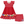 Millie Loves Lily Girls Red Ladybug Border Print Dress & Shorts Set on a white background, front Millieloveslily.com