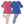 Millie Loves Lily Girls Slate Rose And Blue Dress And Printed Leggings Set,4 - PCS - Millieloveslily.com