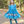 Millie Loves Lily Girls Teal Pony Border Dress & Legging Set - Millieloveslily.com