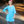 Millie Loves Lily Girls Turq And Dk Purple Dress And Printed Leggings Set,4 - PCS - Millieloveslily.com