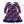 Millie Loves Lily Navy Floral Dress with Decorative Buttons and Contrast Banding - Millieloveslily.com