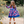 Millie Loves Lily Navy Floral Dress with Decorative Buttons and Contrast Banding - Millieloveslily.com