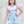 Mint & Pink Chloe Floral Ruffle Sleeveless Top & Stripe Bow Shorts - Millieloveslily.com