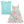 Mint Ribbed Ruffle Sleeveless Top & Meadow Floral Sleeveless Dress - Millieloveslily.com