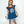 Navy Angel - Sleeve Top & Rainbow Candy Bike Shorts - Millieloveslily.com