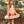 Orange Gingham Turkey Angel-Sleeve Dress - Millieloveslily.com