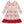 Pale Pink Christmas Balls Ruffle-Hem Dress - Millieloveslily.com