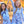 Periwinkle Rainbow Hearts Ruffle-Accent Long-Sleeve A-Line Dress - Millieloveslily.com
