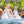 Ice Blue Doggie Surf Swim Shorties