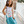White & Turquoise Bonnie Butterfly Tiered Sleeveless A - Line Dress - Millieloveslily.com