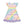 Purple Paradise Check Patch-Pocket Dress