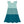 Nile Blue Color Block Tiered  Dress