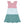 Load image into Gallery viewer, Pink Color Block Ruffle Tiered A-Line Dress
