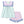 Load image into Gallery viewer, Lilac &amp; Mint Gingham Ruffle-Trim Tank &amp; Bow Shorts
