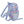 Load image into Gallery viewer, Periwinkle &amp; Pink Dot Rainbow Backpack
