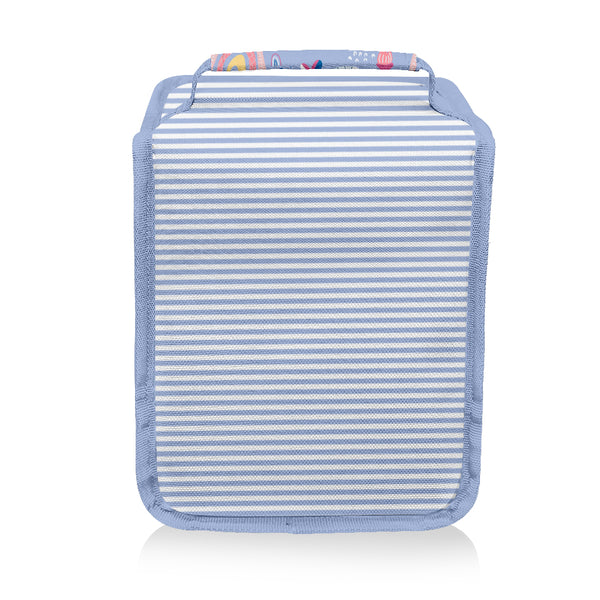 Periwinkle & Pink Dot Rainbow Lunch Bag