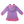 Load image into Gallery viewer, Purple Flower-Detail Ruffle-Trim Hooded Coat
