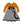Load image into Gallery viewer, Orange &amp; Black Gingham Cat A-Line Dress
