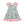 Vintage Rose & Dots Angel-Sleeve Dress