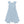 Load image into Gallery viewer, Light Blue Cotton Gauze  Ruffle-Hem  Dress

