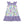 kids White & Purple ocean animal themed Square Neck Angel Sleeve Dress on a white background, front Millieloveslily.com