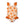 kids Orange Gingham  Ruffle - Accent One - Piece swimsuit on a whited background, front- Millieloveslily.com
