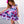 Kids periwinkle Blossom Angel Wing Dress , lifestyle,front- Millieloveslily.com