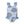 Light Blue Stripe Fireworks Ruffle - Accent One - Piece Swimsuit - Millieloveslily.com
