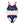 Navy & Red USA Star Ruffle - Trim Tankini - Millieloveslily.com